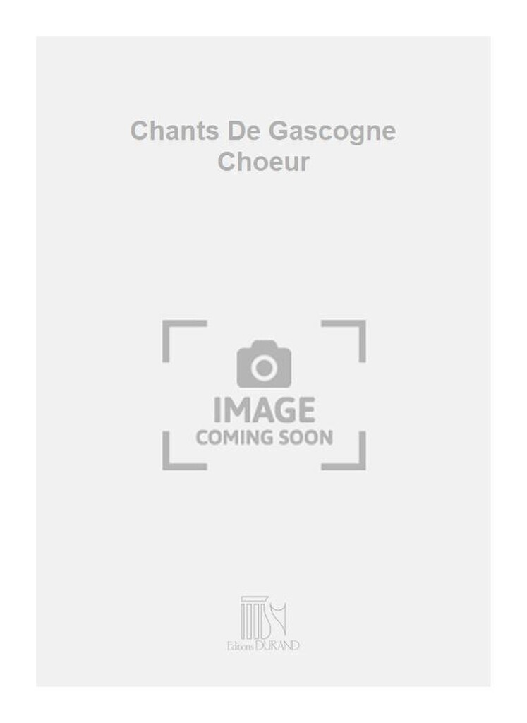 Chants De Gascogne Choeur